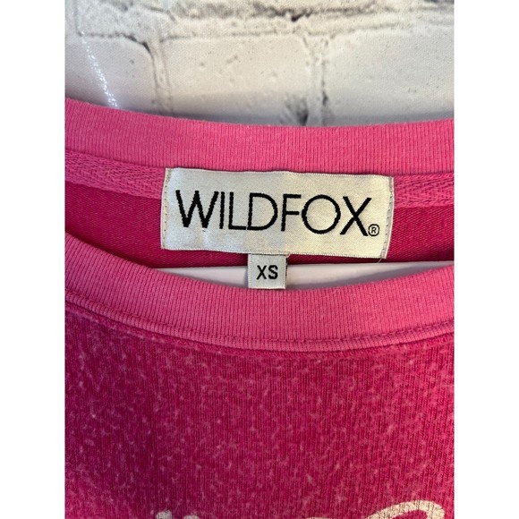 Cute Women's Wildfox Pullover Crewneck Hoodie - Picture 2 of 3